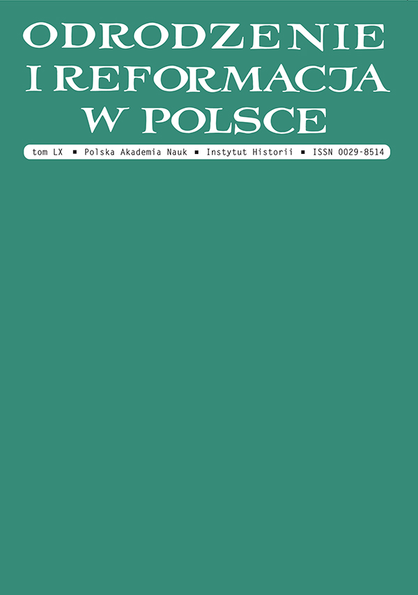 „To jest owczarnia onego Dobrego Pasterza”. Pojęcie „prawdziwego” Kościoła w polskich szesnastowiecznych katechizmach