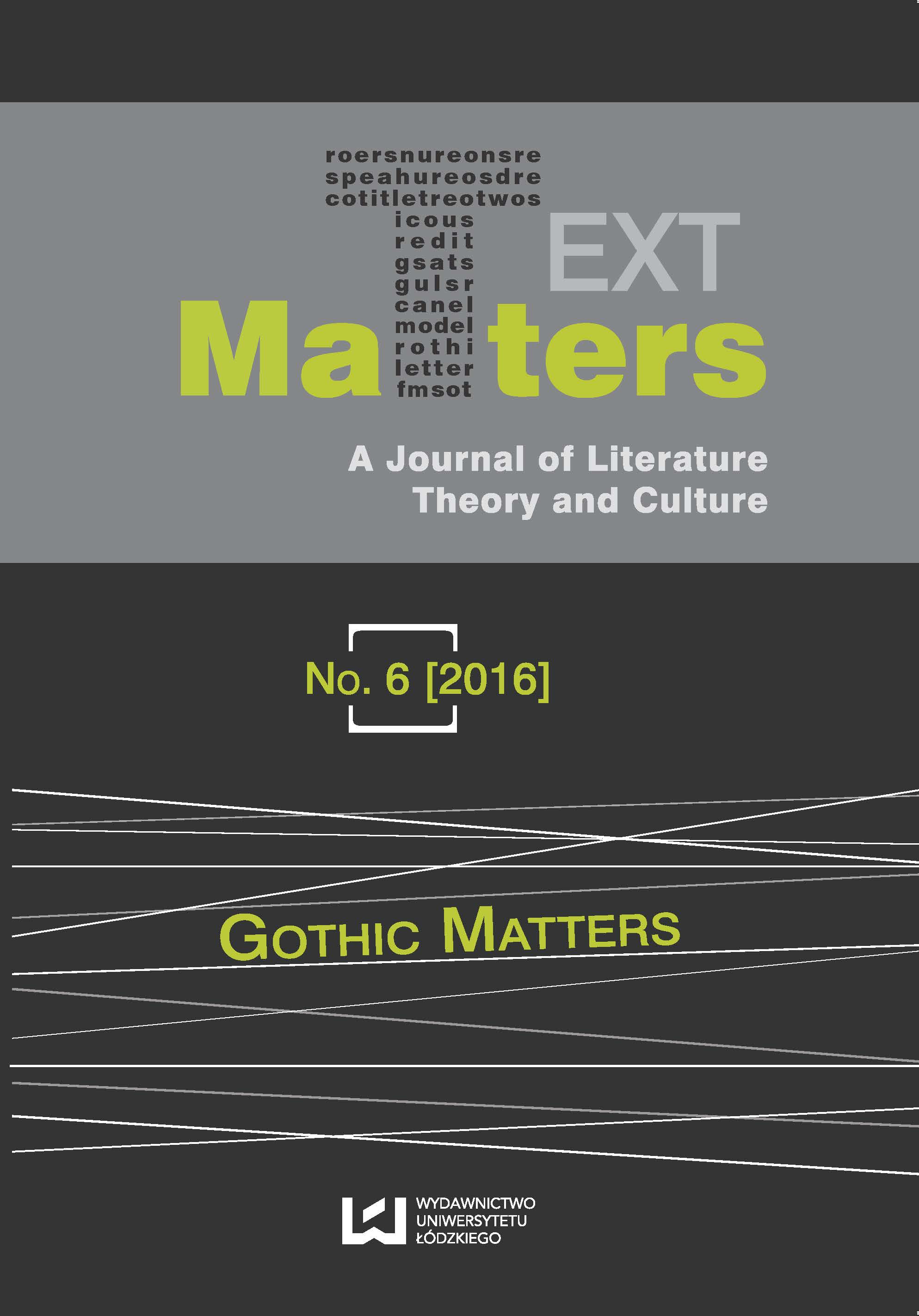Gothic Matters: Introduction Cover Image