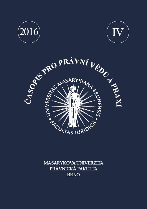 Current Conditions, Legal Premises and Background of Private Enforcement of Damage Claims from Competition Law Infringements in the Czech Republic Cover Image