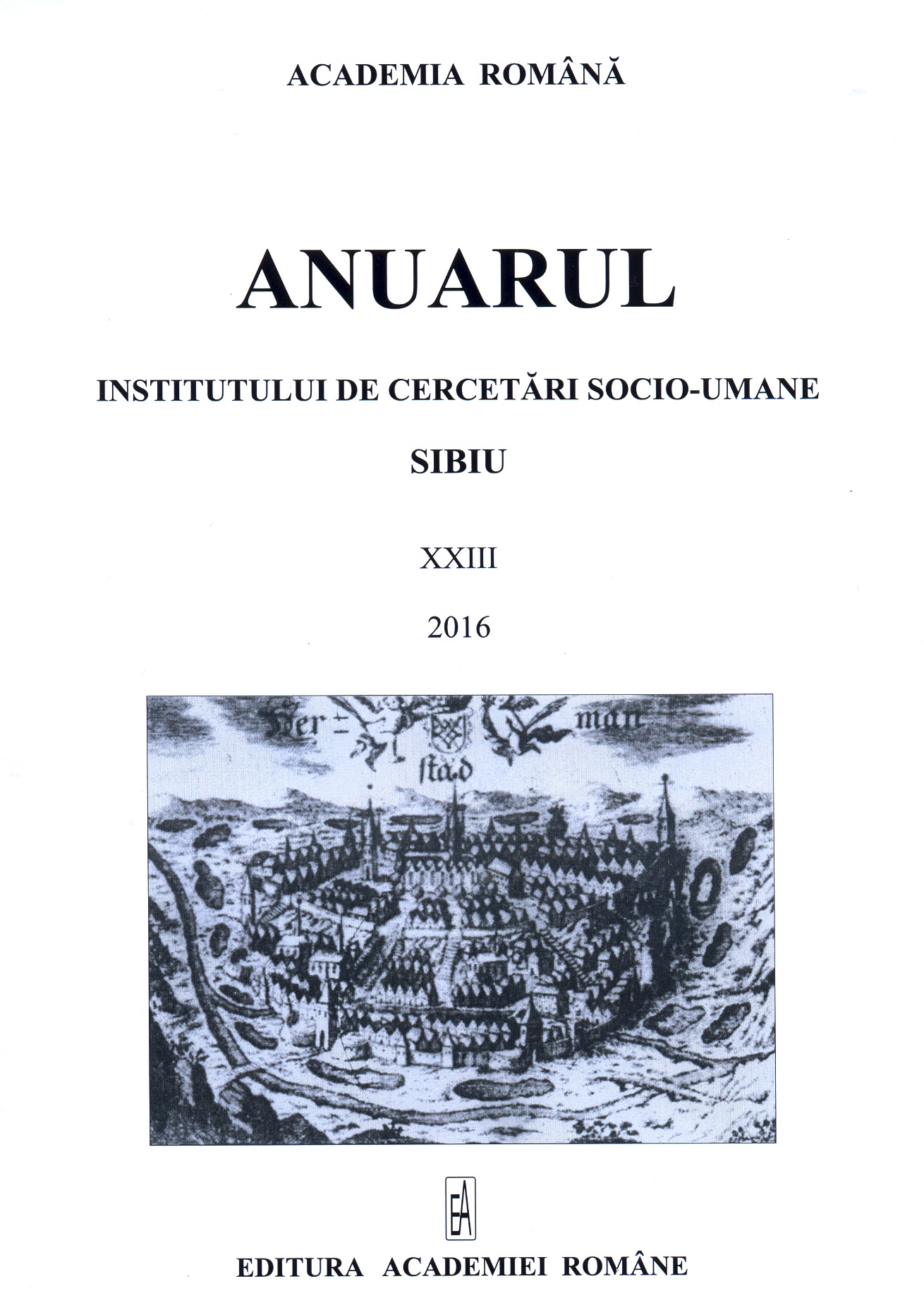 Istoriografia interbelică privitoare la imaginile istorice ale orașelor actualei Românii