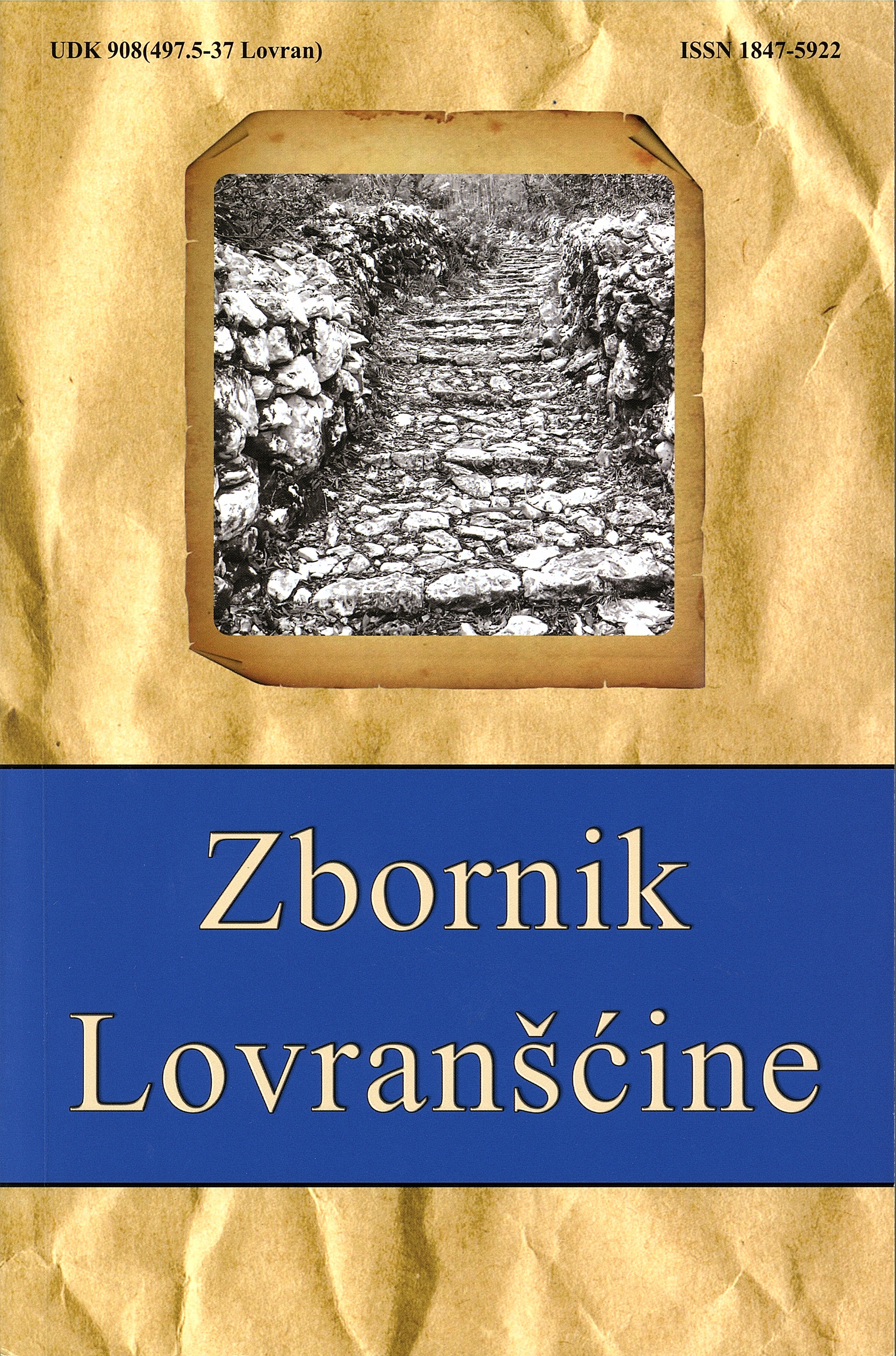 Stanovništvo zapadnog dijela lovranske gradske jezgre u XIX. stoljeću