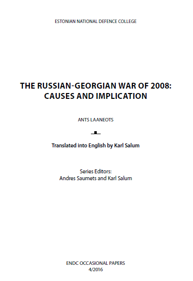 THE RUSSIAN-GEORGIAN WAR OF 2008 Cover Image