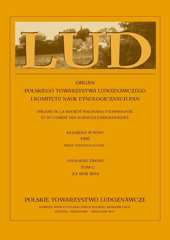 MEETING OF THE COMMITTEE OF ETHNOLOGICAL SCIENCES, POLISH ACADEMY OF SCIENCES. BEGINNING OF THE 2016-2019 TERM OF OFFICE, WARSAW, 4 FEBRUARY 2016