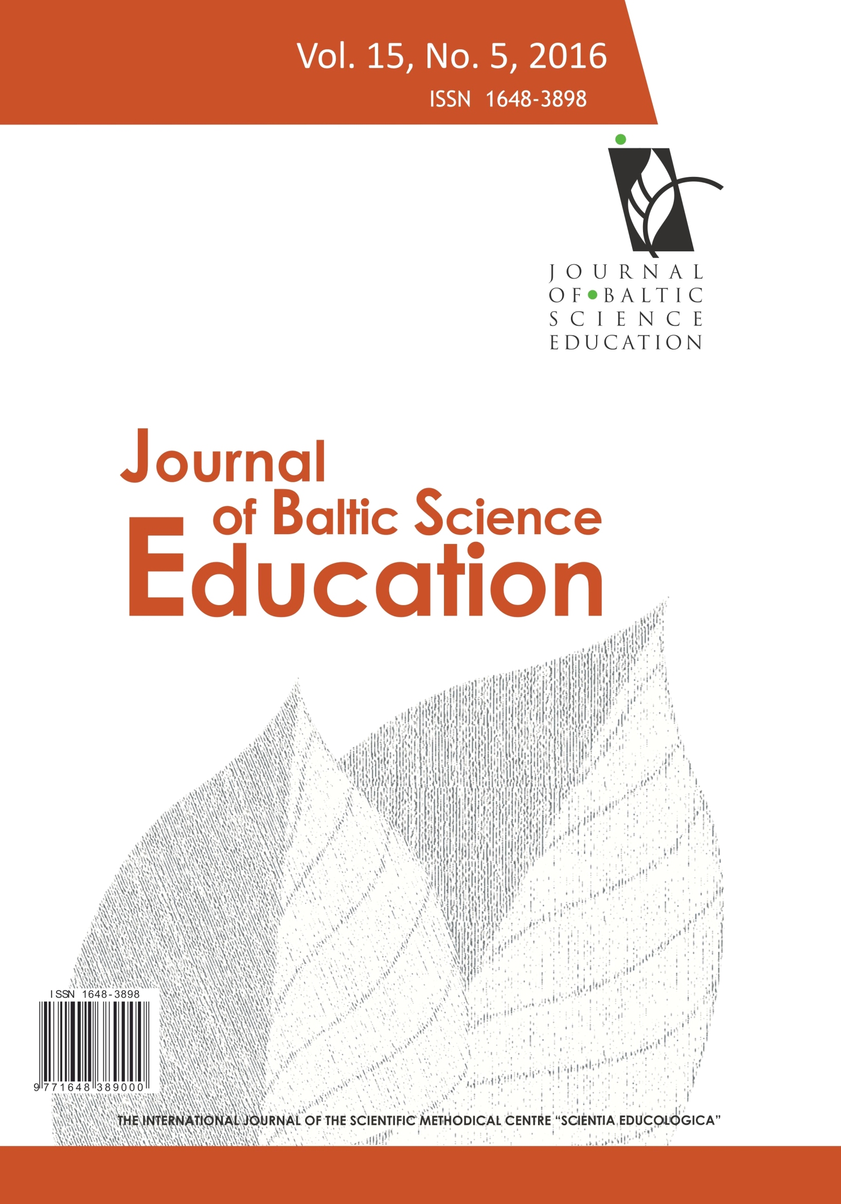 LEARNING STYLE AS A FACTOR INFLUENCING THE EFFECTIVENESS OF THE INQUIRY-BASED SCIENCE EDUCATION AT LOWER SECONDARY SCHOOLS Cover Image