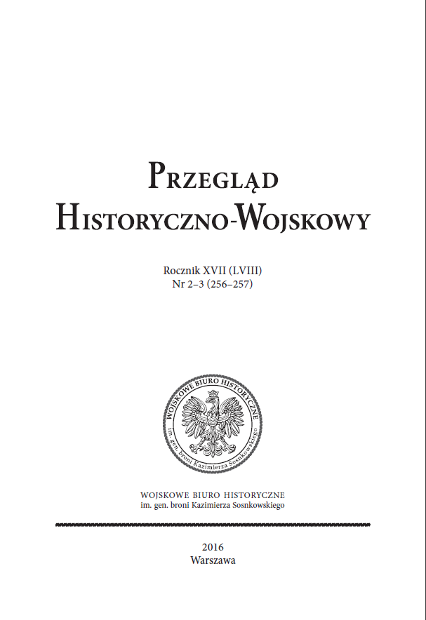 Force distribution of the Polish Kingdom army units according to the 1679 Lviv committee Cover Image