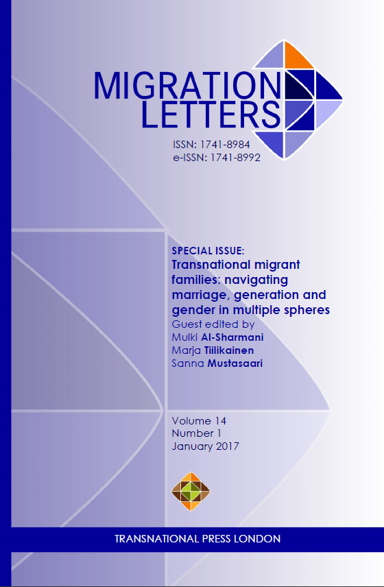 Marriage conclusion in Belgian Muslim families: navigating transnational social spaces of normativity