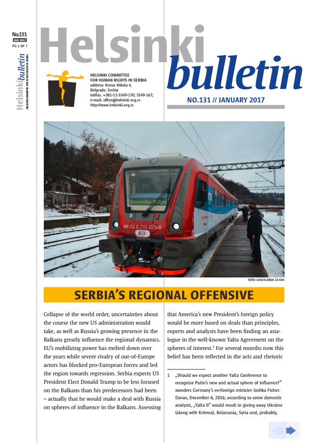 Serbia's Regional Offensive Cover Image