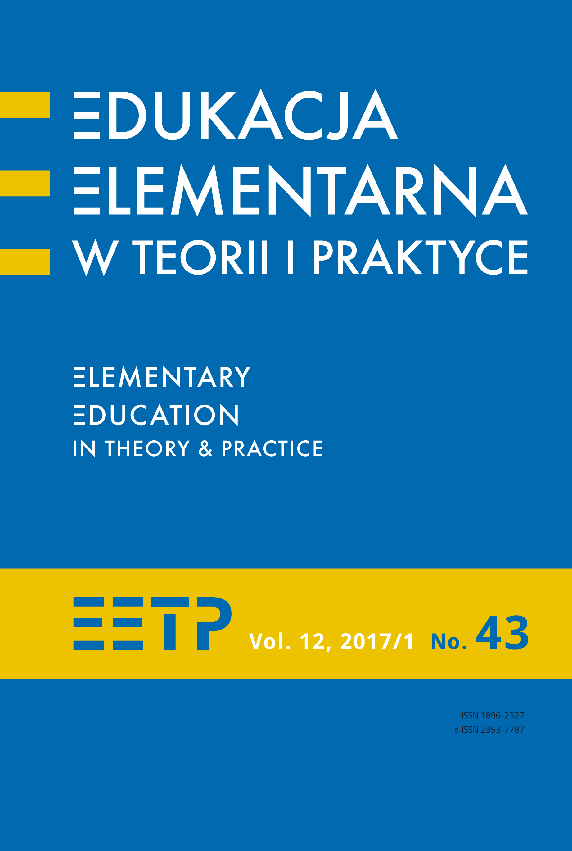 The Core Curriculum of Preschool Education – an Expression of the Expectations of the Ministry of Education Towards Children and Teachers. A Contribution to the Discussion on the Education Reform in Poland Cover Image