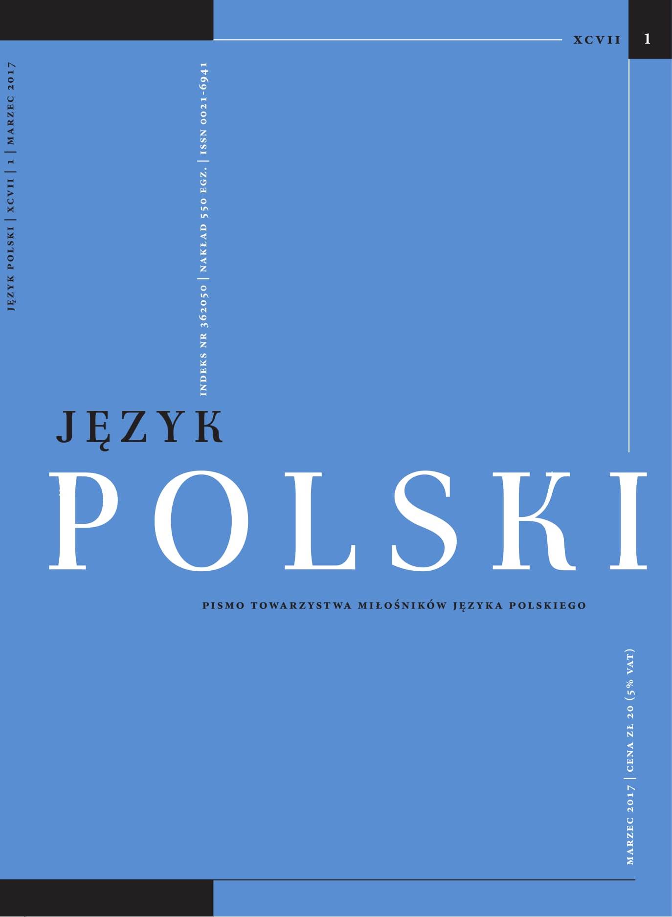 “Grammatical Dictionary of Polish” – an online version Cover Image