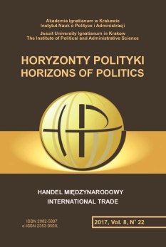 BREXIT AND INTERNATIONAL TRADE
OF GREAT BRITAIN: LESSONS FOR POLAND Cover Image