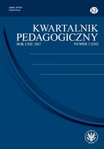 Filozofia a pedagogika – polisemiczność odniesień.
Rekapitulacja wprowadzająca