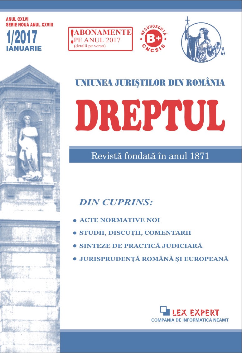 Aspects of the contemporary constitutionalism in
Romania Cover Image