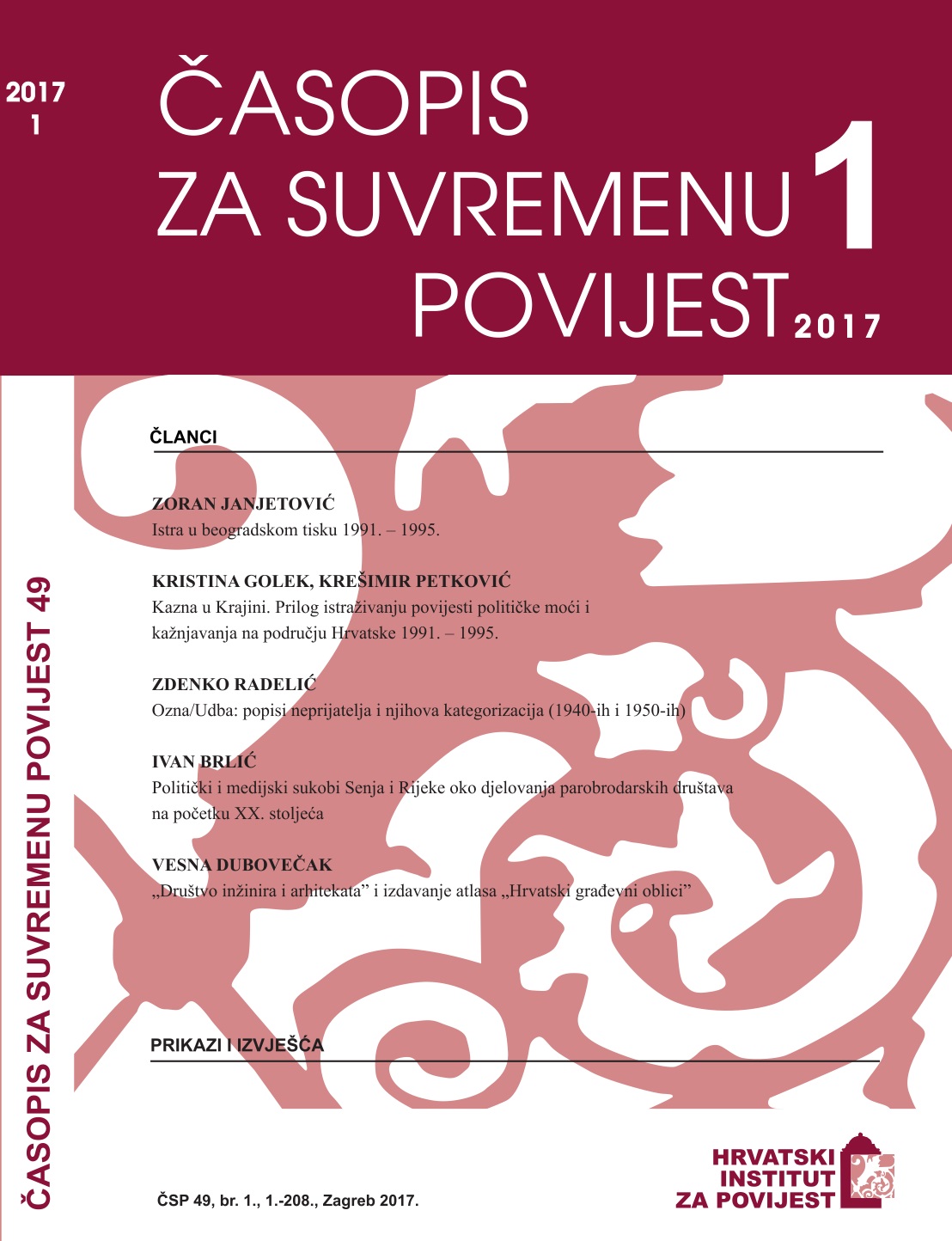 The Society of Engineers and Architects and the Publishing of the Atlas ‘Croatian Construction Forms’ Cover Image