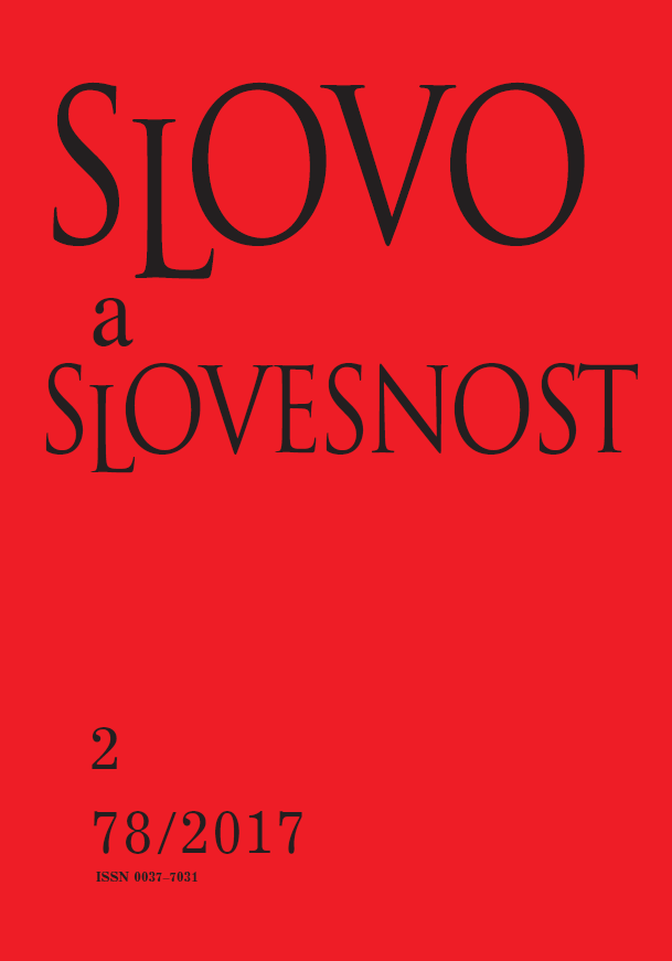 The instrumental case in the early language acquisition of Slovak-speaking children Cover Image