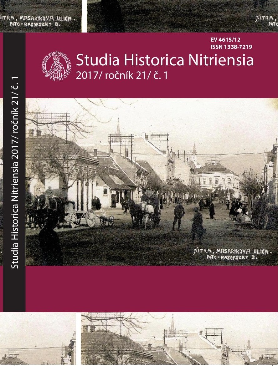 Water courses of the Nitra County in Bel´s Notitia Cover Image