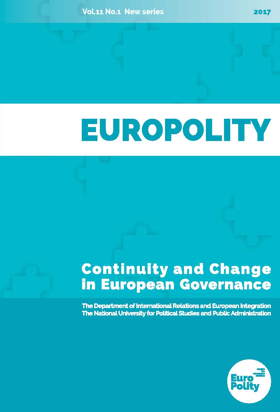 THE EUROPEAN ENERGY POLICY – A FRAMEWORK FOR DECREASING THE GAP BETWEEN MEMBER STATES. IS THE ENERGY MARKET LIBERALIZATION A SUSTAINABLE APPROACH OR AN ONGOING RISK Cover Image