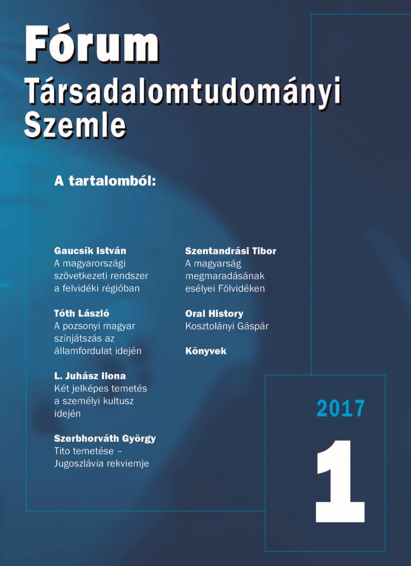 20th Anniversary of the Hungarian Science Abroad Presidential Committee of the Hungarian Academy of Sciences Cover Image