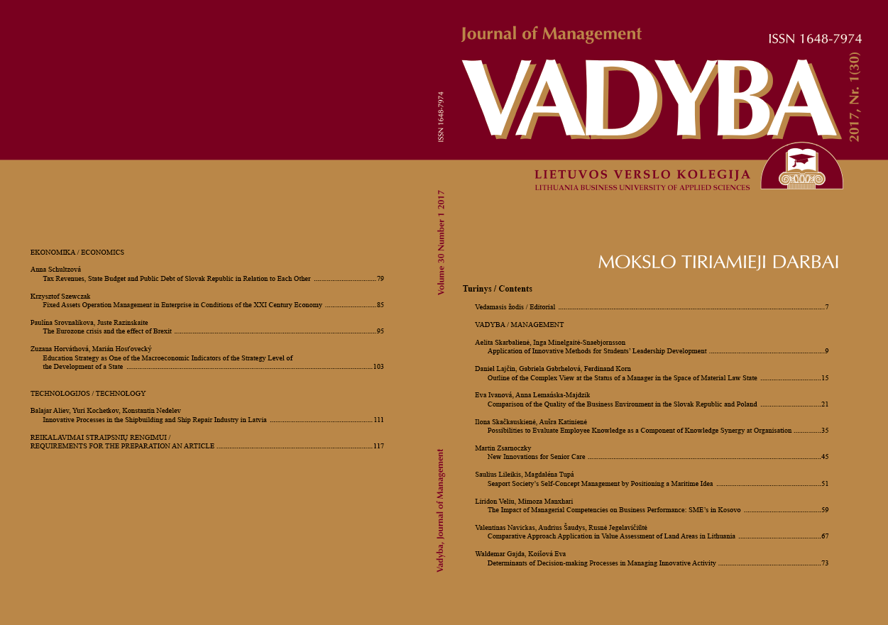 TAX REVENUES, STATE BUDGET AND PUBLIC DEBT OF SLOVAK REPUBLIC IN RELATION TO EACH OTHER Cover Image
