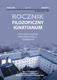 Treści filozoficzno-moralne w traktacie "O Lichwie..." ks. Marcina Śmigleckiego SJ (1563–1618)