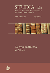 Polish welfare in the eyes of immigrants Cover Image