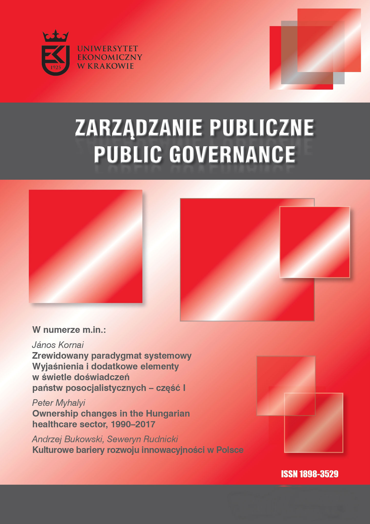 PUBLIC MANAGEMENT – DELIBERATIONS CONCERNING BOUNDARIES Cover Image
