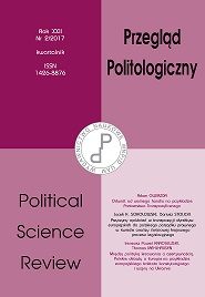 Party competition in the elections for local self-governments in 2014 on example of the Opole Voivodesip Cover Image