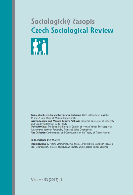 The Social-Psychological Context of Human Values: The Reciprocal Relationship between Personality Traits and Value Orientations Cover Image