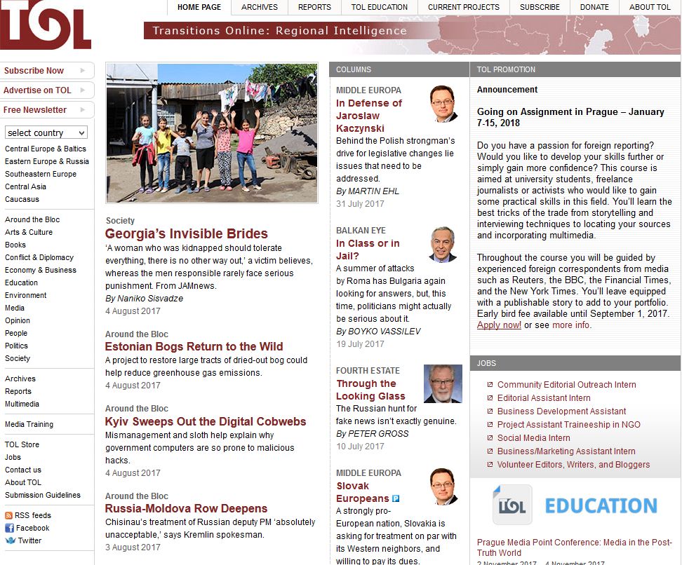 Transitions Online_Education-Starting Young Cover Image