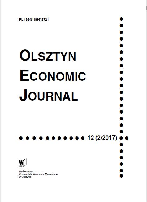 EDUCATION OF PEOPLE WORKING IN POLAND VERSUS OTHER EUROPEAN UNION COUNTRIES Cover Image