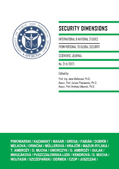 Development of Constructive Simulation in Slovak Republic Environment – Transition
from Military to Civilian Sector and Its Acquisition to Science and Practice