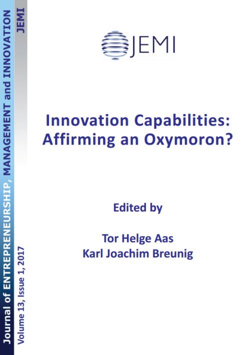 A Conceptual Framework to Represent the Theoretical Domain of “Innovation Capability” in Organizations Cover Image