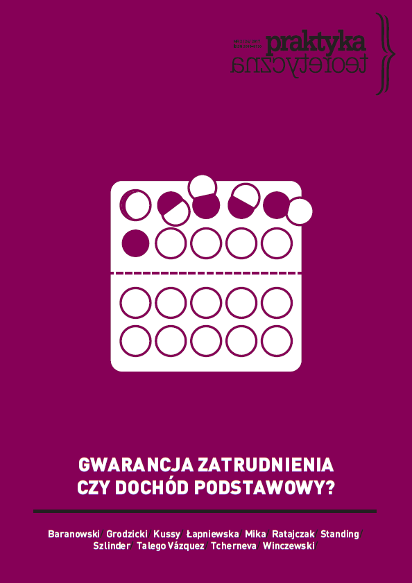 Alternatywy dla dochodu podstawowego: przegląd krytyczny