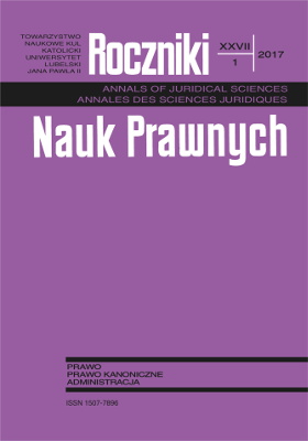 The Gloss to the Provincial Administrative Court’s in Rzeszów Judgement of 7 August 2012, Signature Act I SA/Rz 542/12 Cover Image