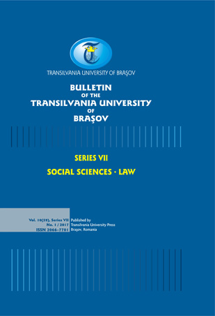 The Execution of Court Decisions and of Other Enforceable Titles Regarding Minors, According to the Romanian Civil Procedure Code Cover Image