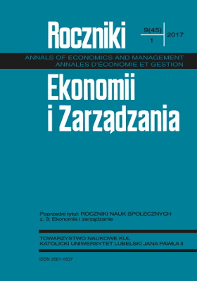 Age and Entrepreneurship of Men and Women in Poland Cover Image