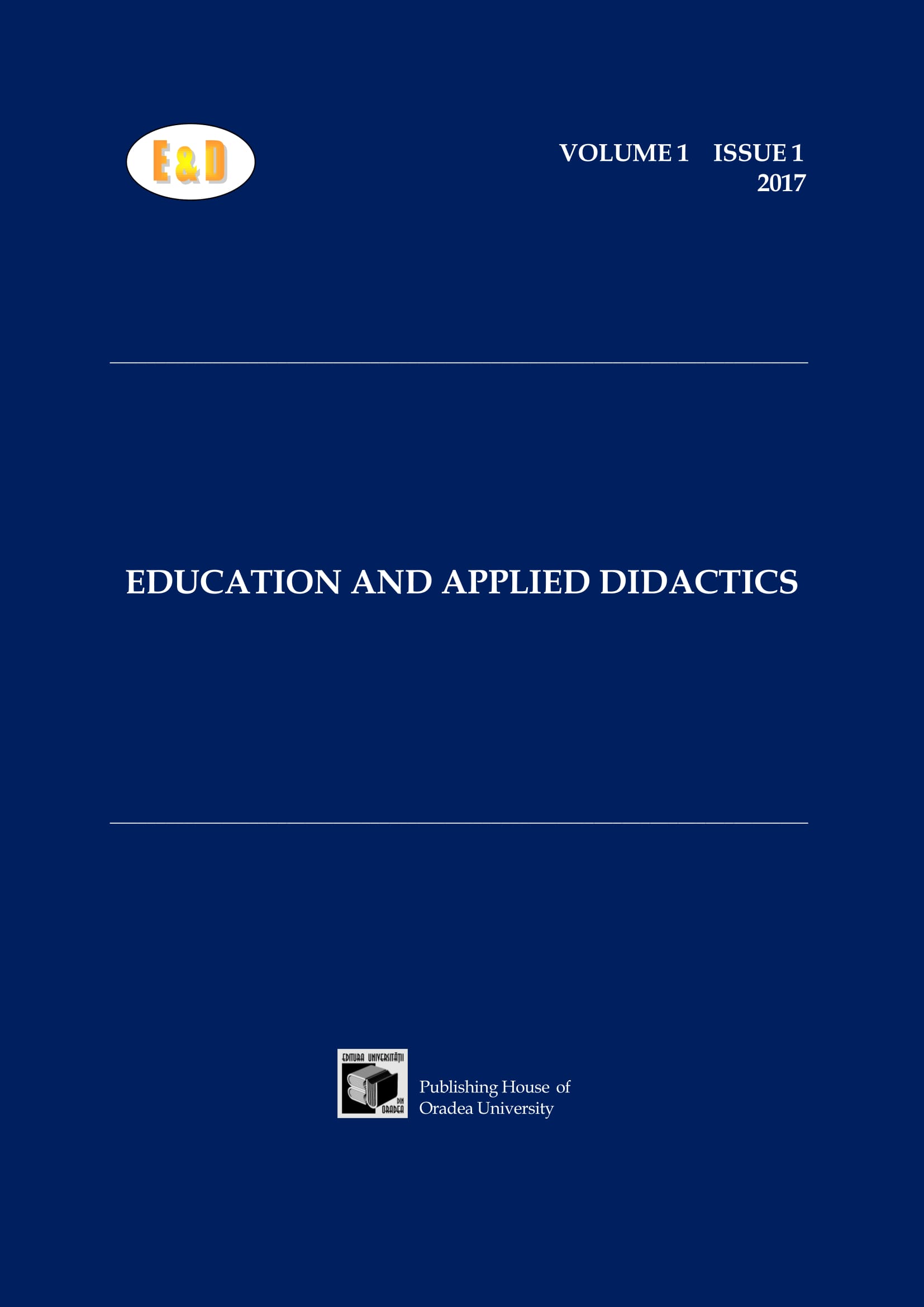 THE STUDENT PERCEPTION ON THE SOCIAL MISSION OF VOCATIONAL SCHOOLS FROM THE ROMANIAN SYSTEM OF EDUCATION Cover Image