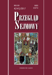 Deputy’s immunity in the Second Republic of Poland (Part II) Cover Image