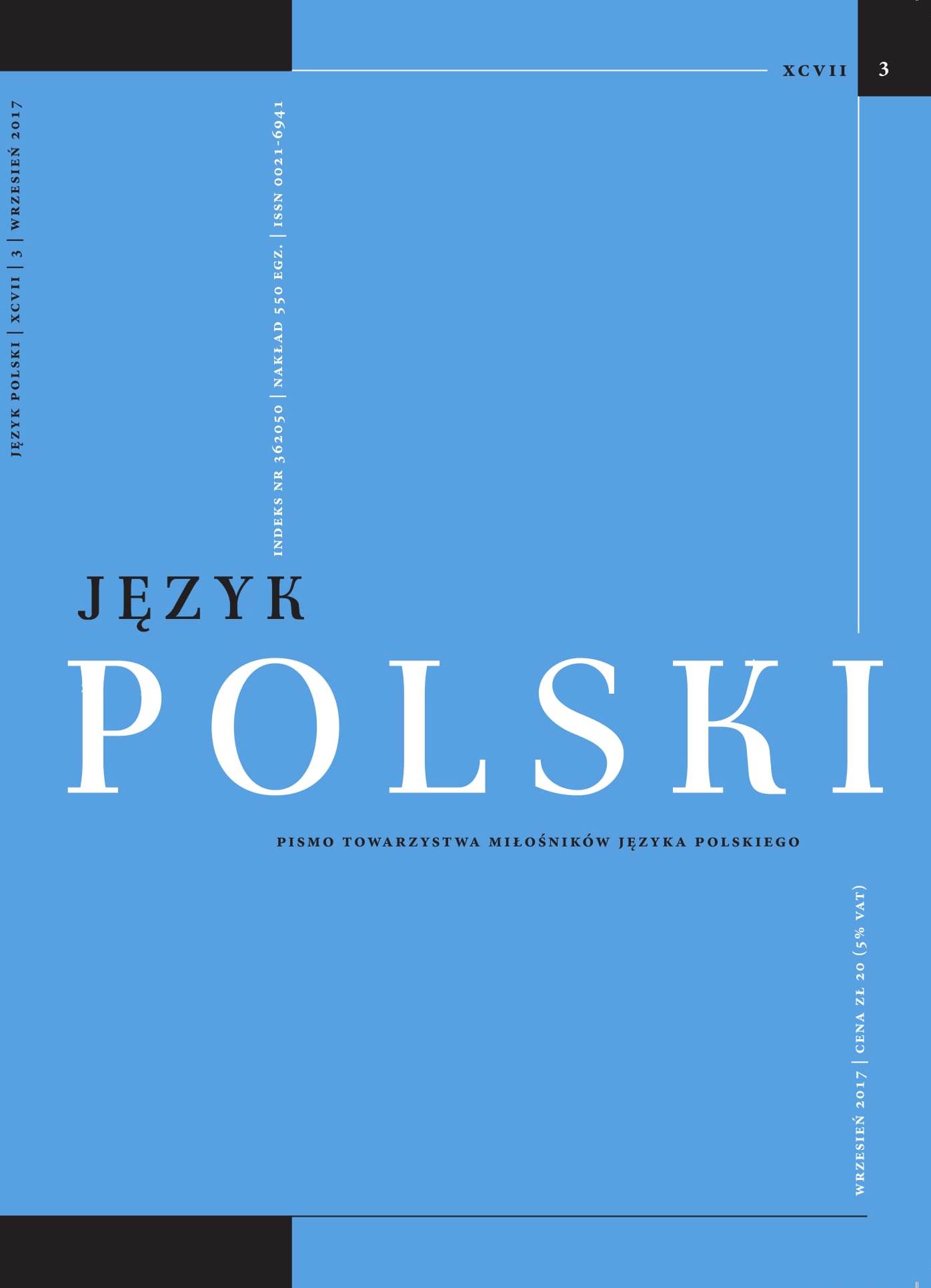 Polish (not only) for Poles. Students’ opinion on the position of the language in the world Cover Image