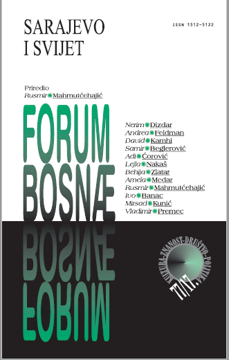 BOSNIAN TASAWWUF HERITAGE: ABOUT THE MODERN RELATIONS AND INTERPRETATION Cover Image