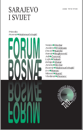 SARAJEVO AND BOSNIA AND HERZEGOVINA IN THE WORKS OF TOMISLAV KRIZMAN Cover Image