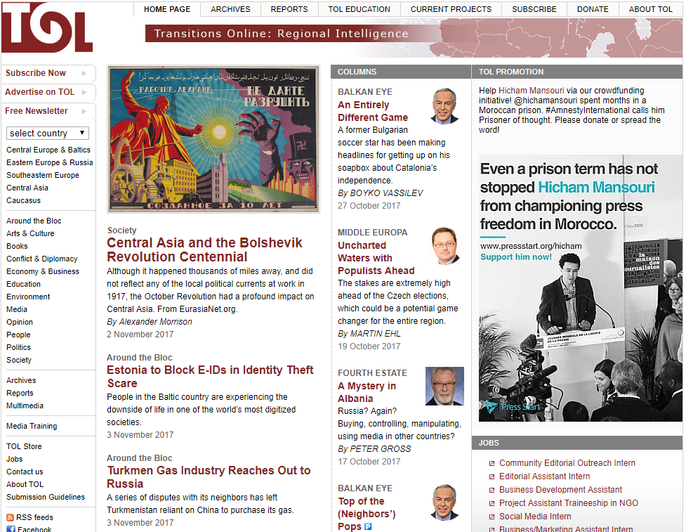 Transitions Online_Around the Bloc-Czech Towns Mull Drastic Move Against ‘Maladjusted’ Poor Cover Image
