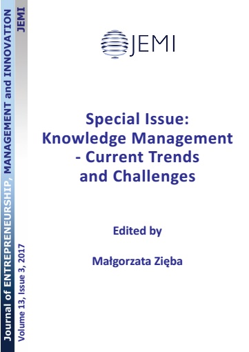 The Role of Organizational Culture in Knowledge Management in Small Companies