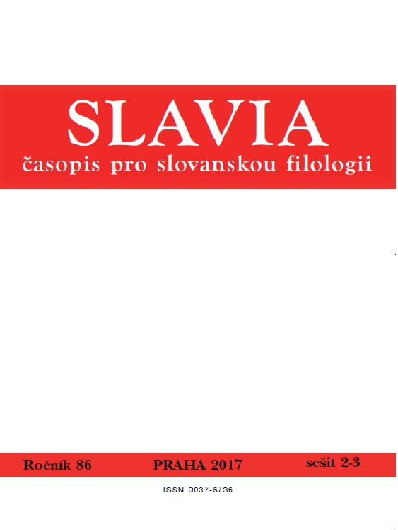 Semantic and Stylistic Analysis of the Russian Verbs Expressing People’s Motion: from Standard to Substandard Cover Image