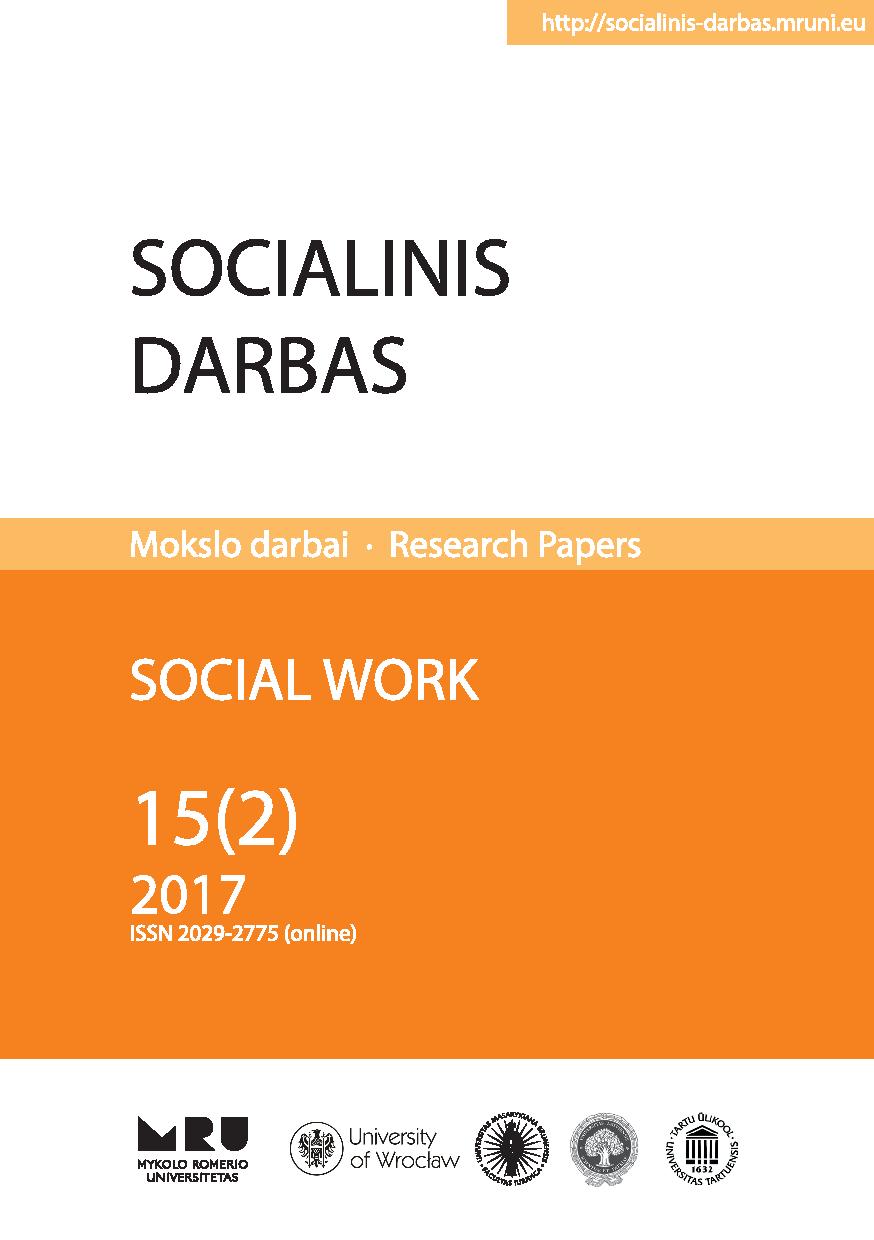 SOCIALINIŲ PASLAUGŲ Į NAMUS TEIKIMO VERTINIMAS PASLAUGŲ GAVĖJŲ POŽIŪRIU