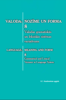 Vertikālā virzība ἀνά ‘augšup’ un κατά ‘lejup’– prefiksi salikteņos ar grieķu verbu λαμβάνω ‘ņemt’