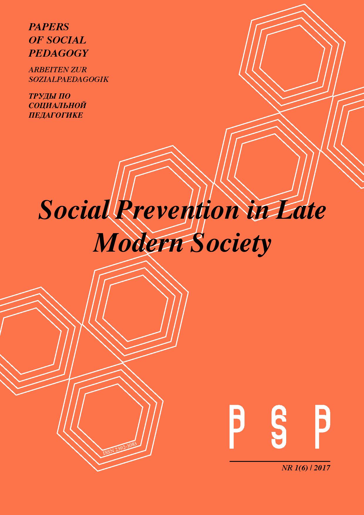 Prevention interventions in socio-pedagogical social work