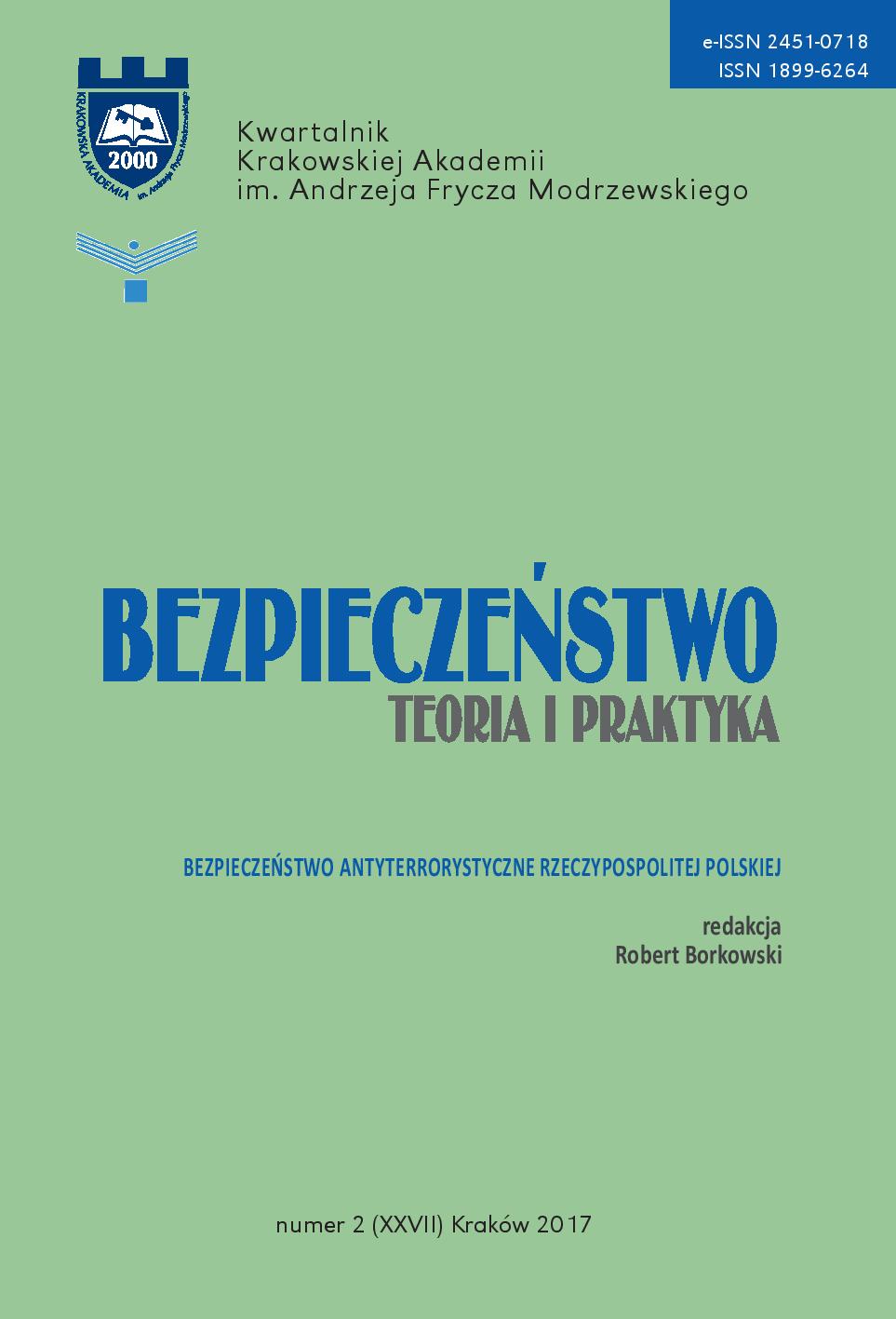 Zagrożenie placówek szkolnych i uczelni atakami zabójców masowych (definicje, etiologia, prewencja)