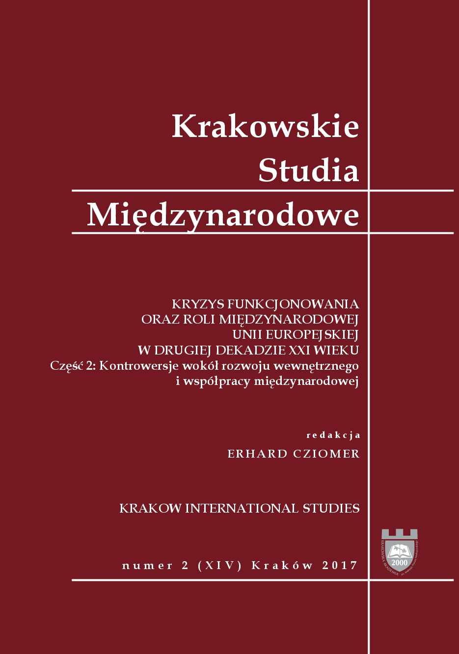 Polish political elites in relation to relations with Germany within the European Union, ed. Krzysztof Malinowski [Publisher of the West Institute, Poznań 2017, 342 pp.] Cover Image