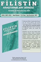 “FİLİSTİN” BAHARI: YÜKSELEN UMUTLAR VE KAYBEDİLEN BARIŞ