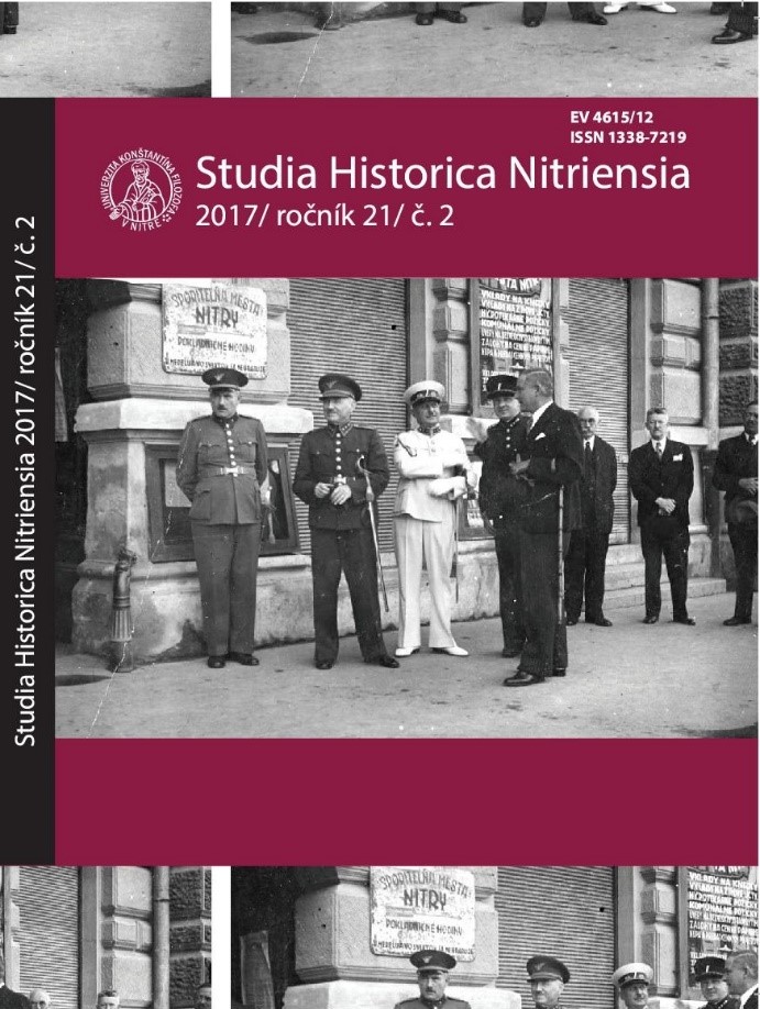 Stage-craft in Nitra between The Years 1939-1945 Cover Image